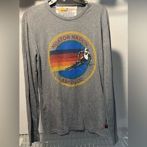 Aviator nation long sleeve tshirt